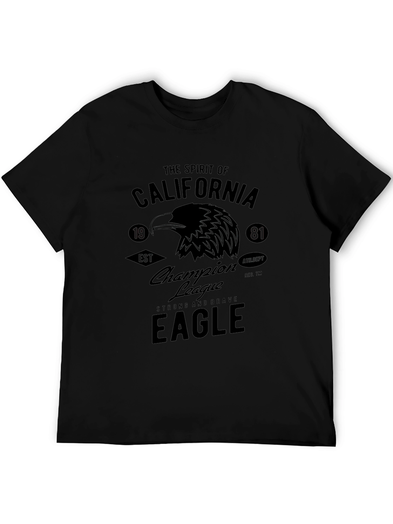 California Eagle Graphic T-Shirt