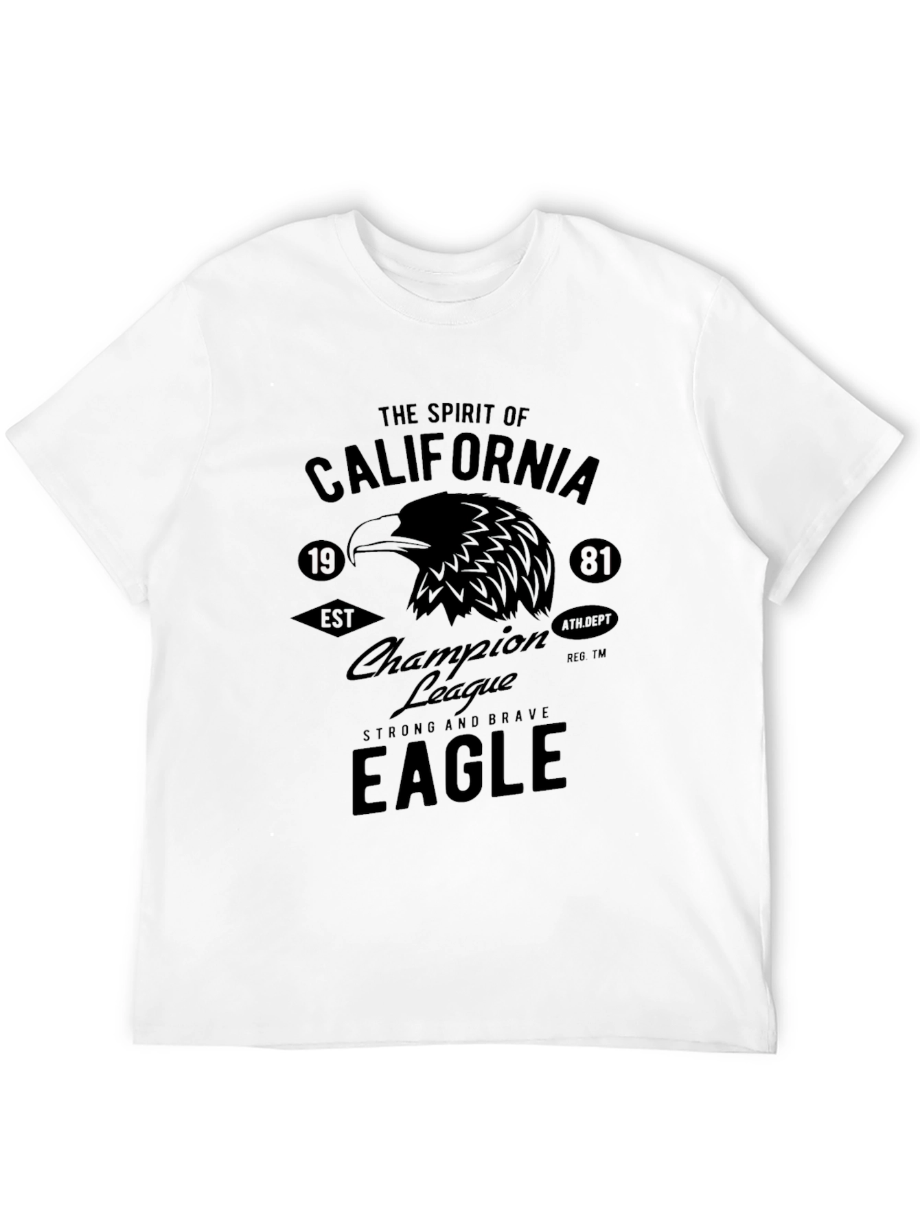California Eagle Graphic T-Shirt