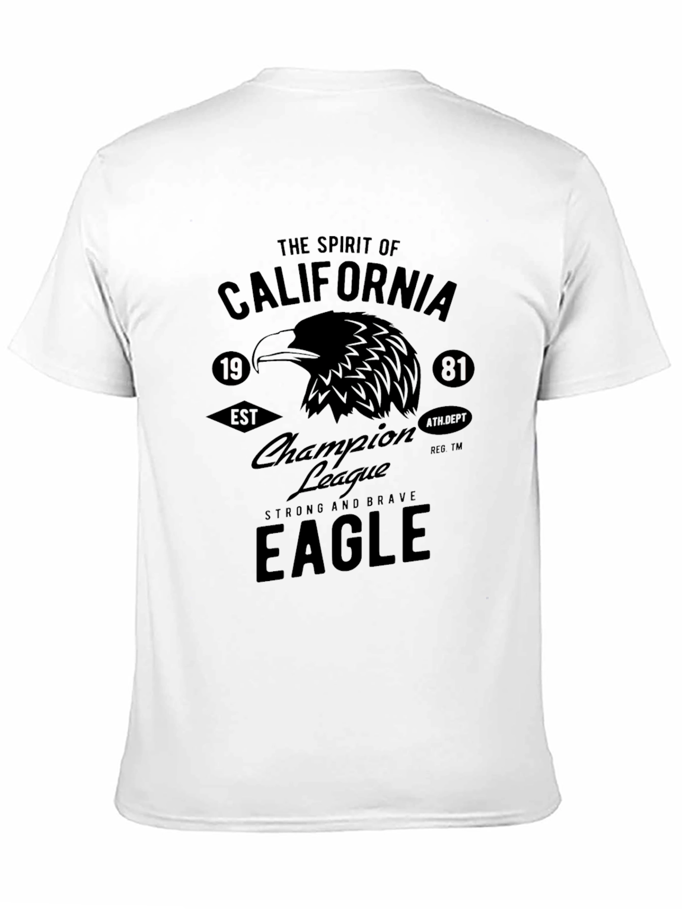 California Eagle Graphic T-Shirt