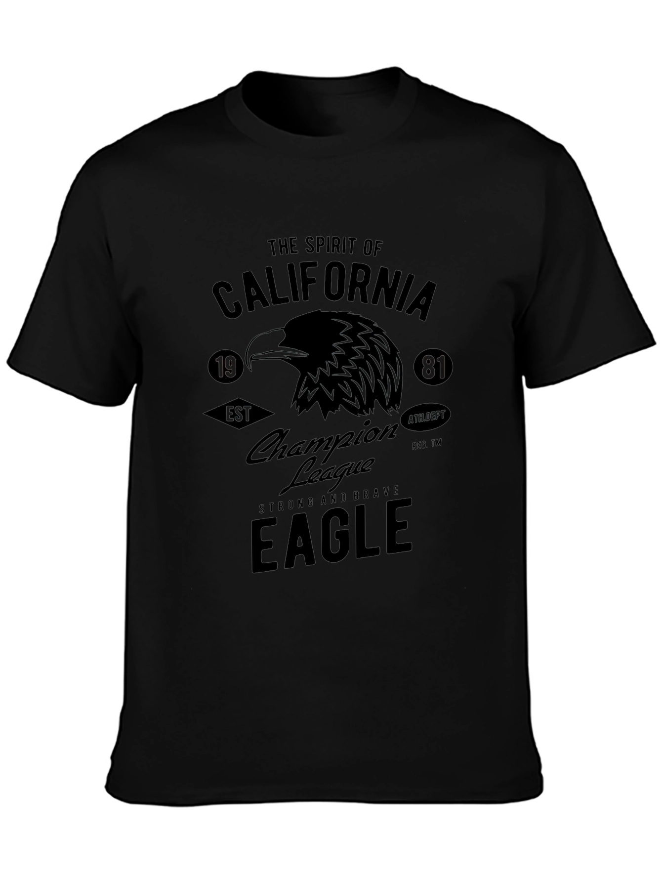 California Eagle Graphic T-Shirt