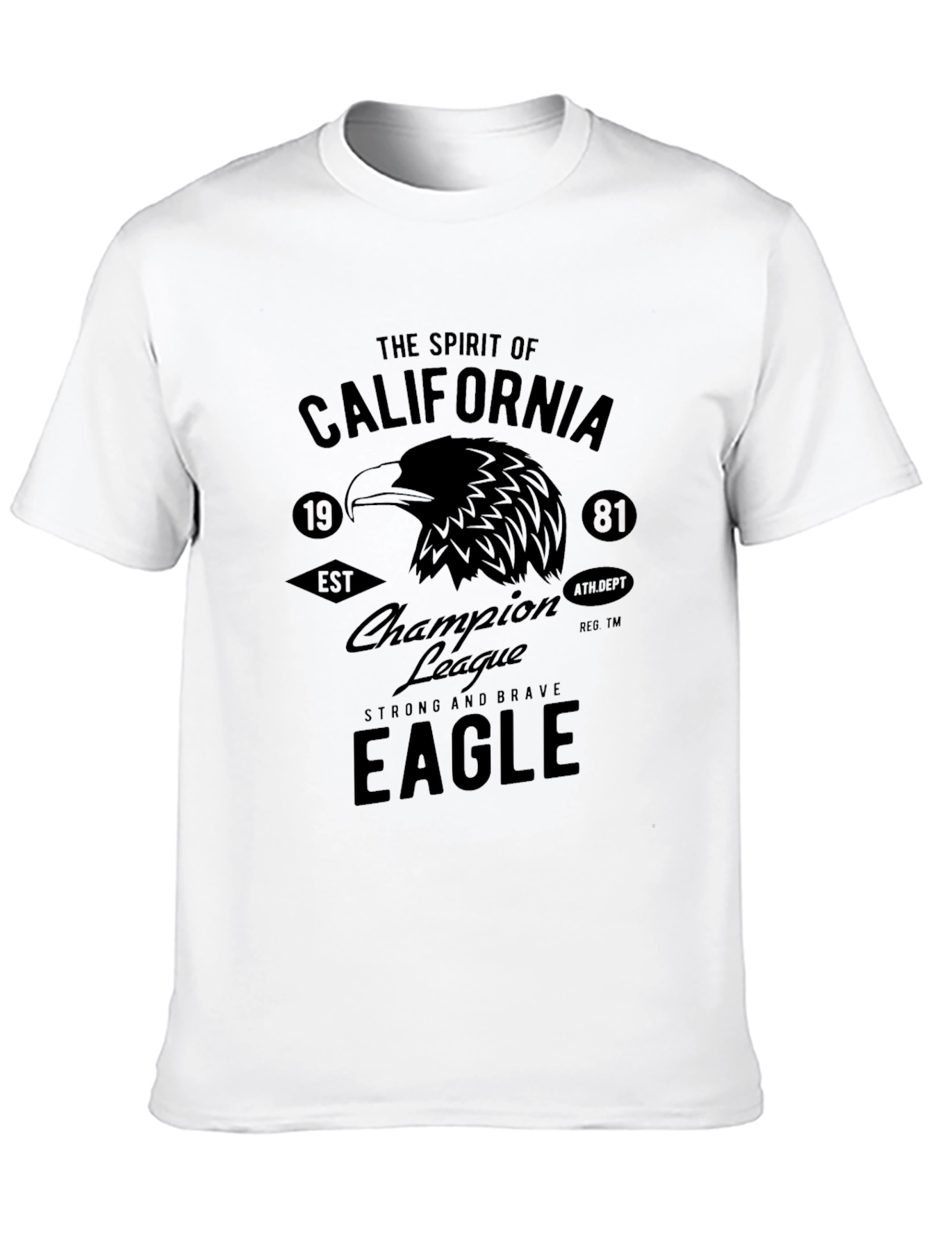 California Eagle Graphic T-Shirt
