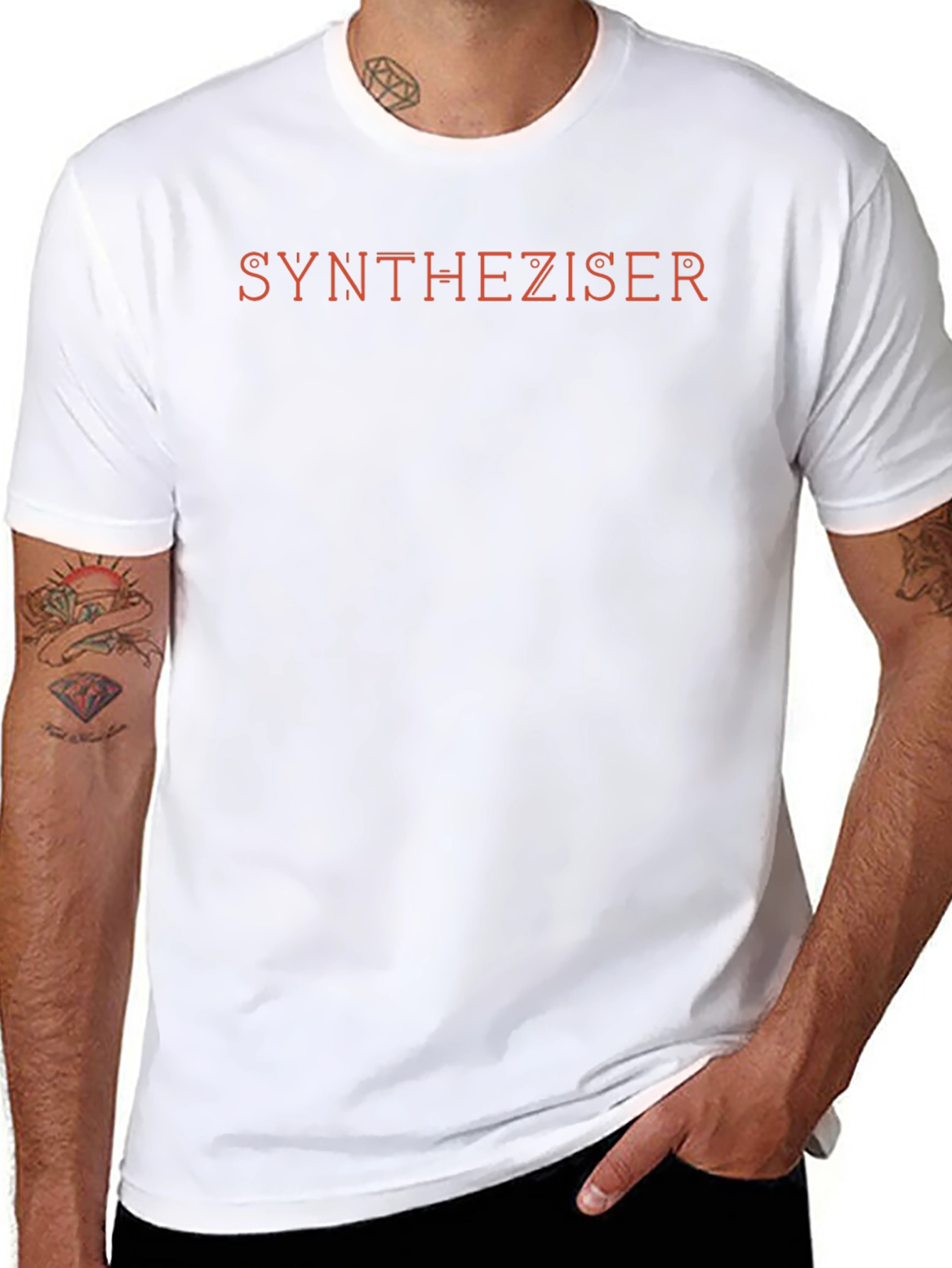 Synthesizer Graphic T-Shirt - Modern Retro Tee