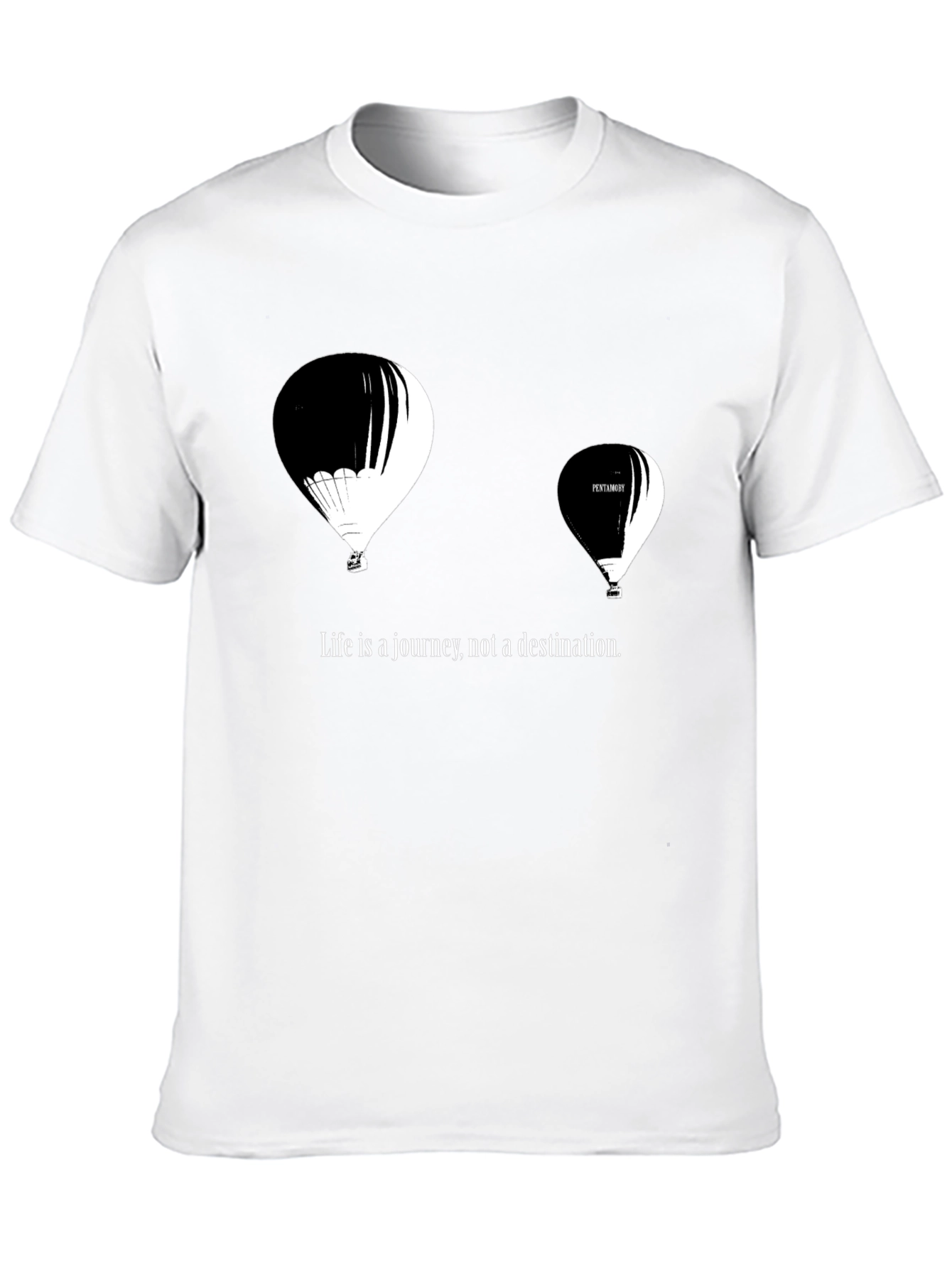 Journey Balloon Graphic T-Shirt - Lifes Adventure