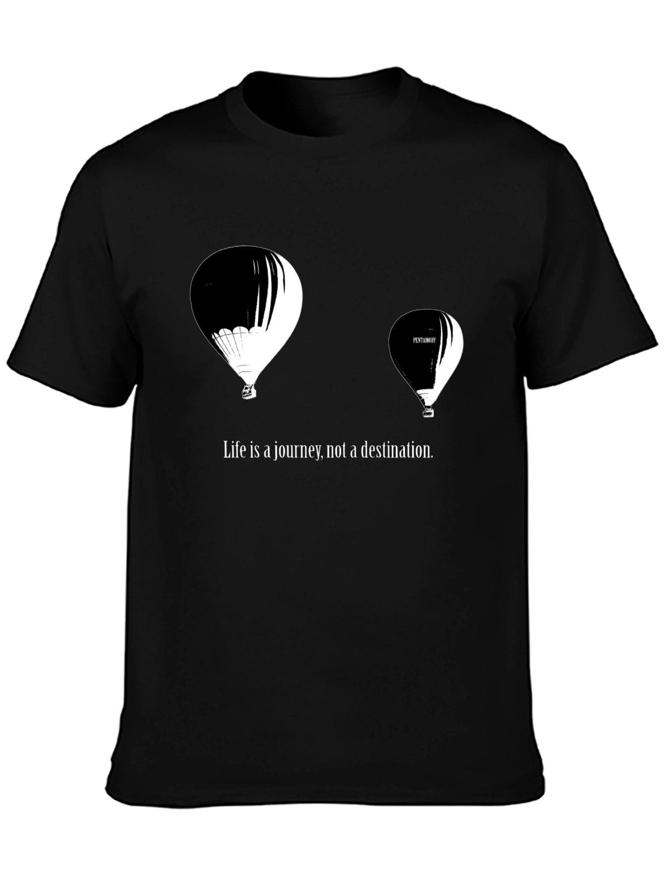 Journey Balloon Graphic T-Shirt - Lifes Adventure