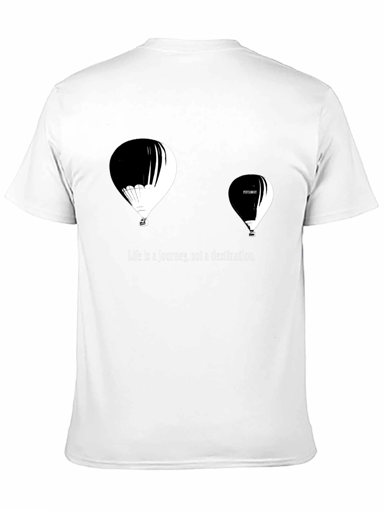 Journey Balloon Graphic T-Shirt - Lifes Adventure