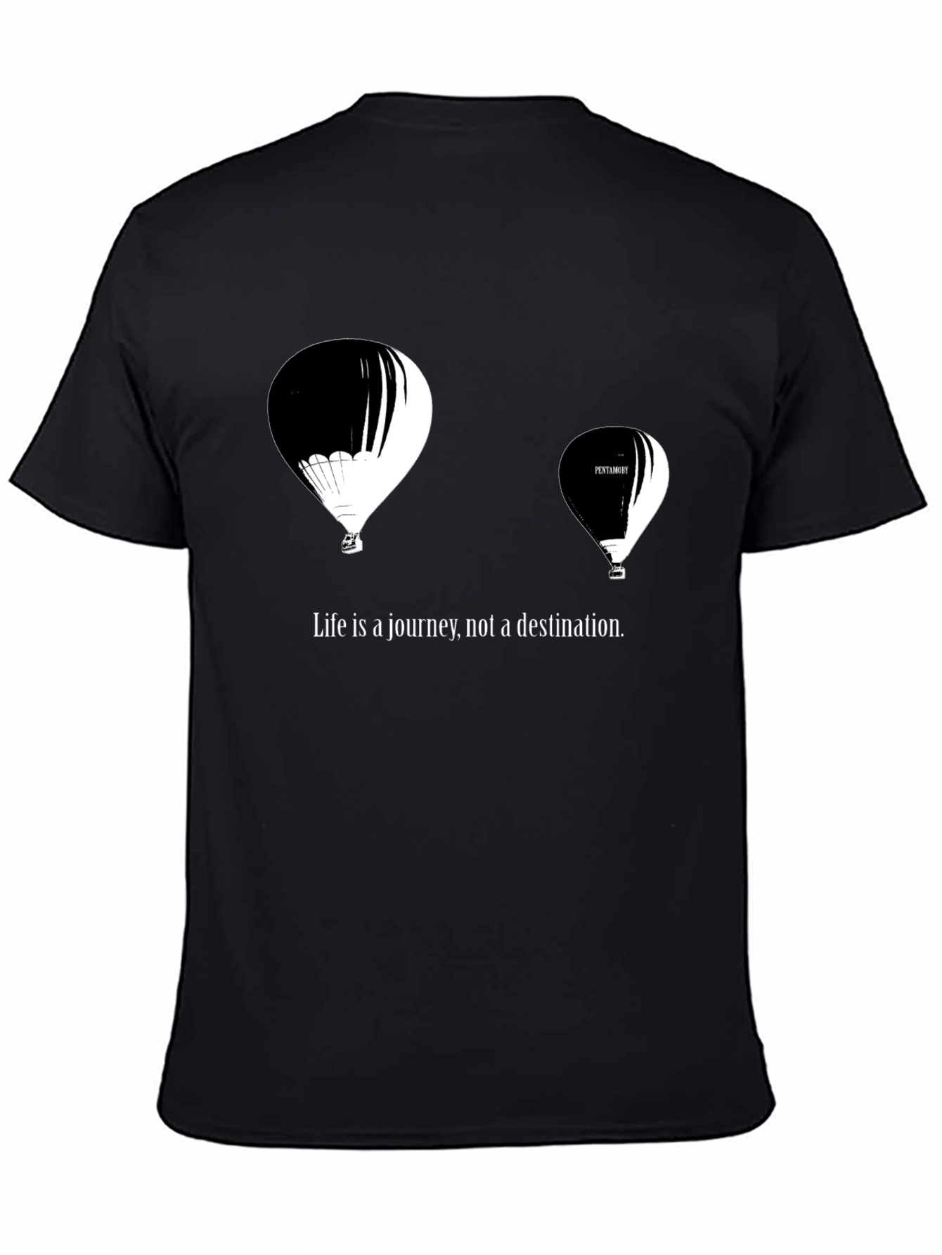Journey Balloon Graphic T-Shirt - Lifes Adventure