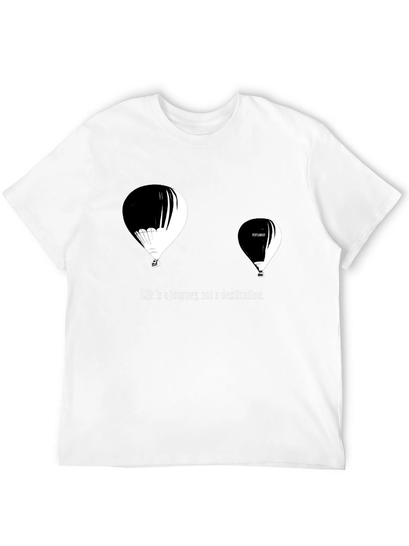 Journey Balloon Graphic T-Shirt - Lifes Adventure