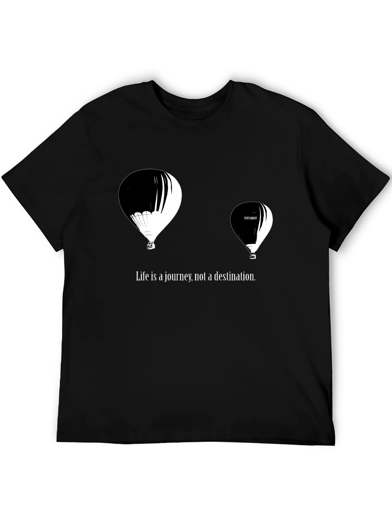 Journey Balloon Graphic T-Shirt - Lifes Adventure