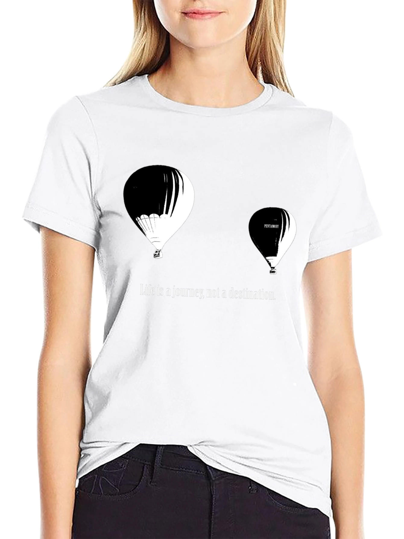 Journey Balloon Graphic T-Shirt - Lifes Adventure