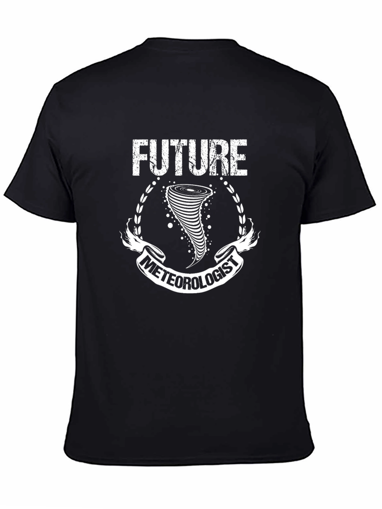 Future Meteorologist Black T-Shirt