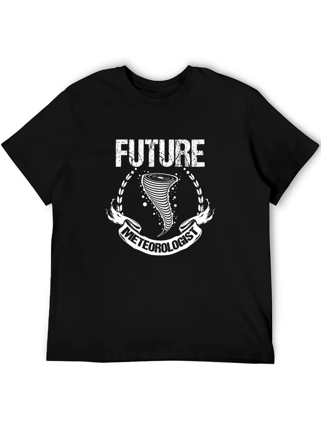 Future Meteorologist Black T-Shirt
