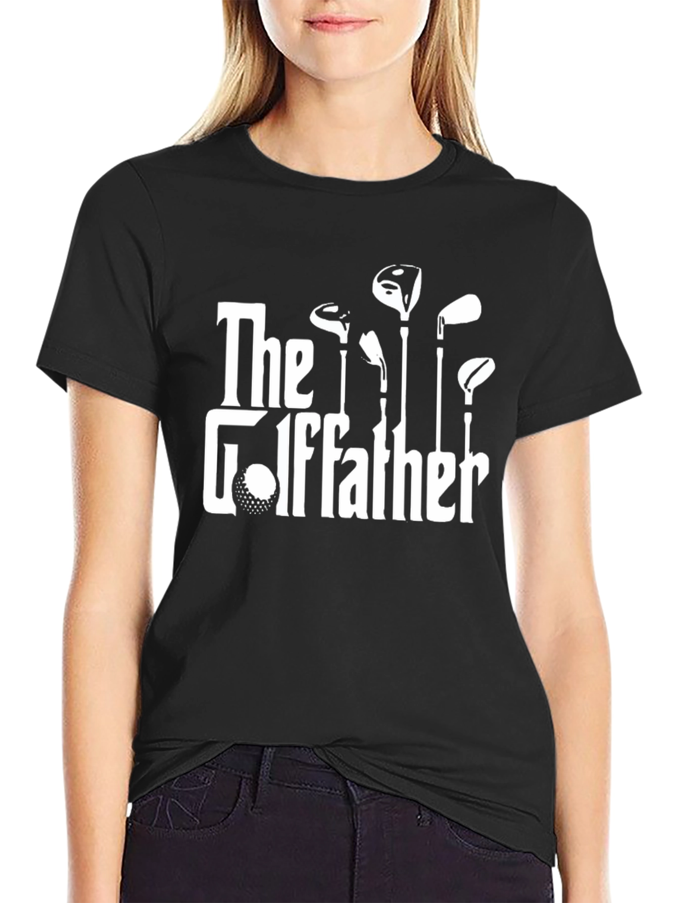 The Golffather Graphic Tee - Funny Golf Lover Gift