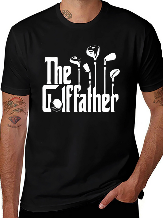 The Golffather Graphic Tee - Funny Golf Lover Gift