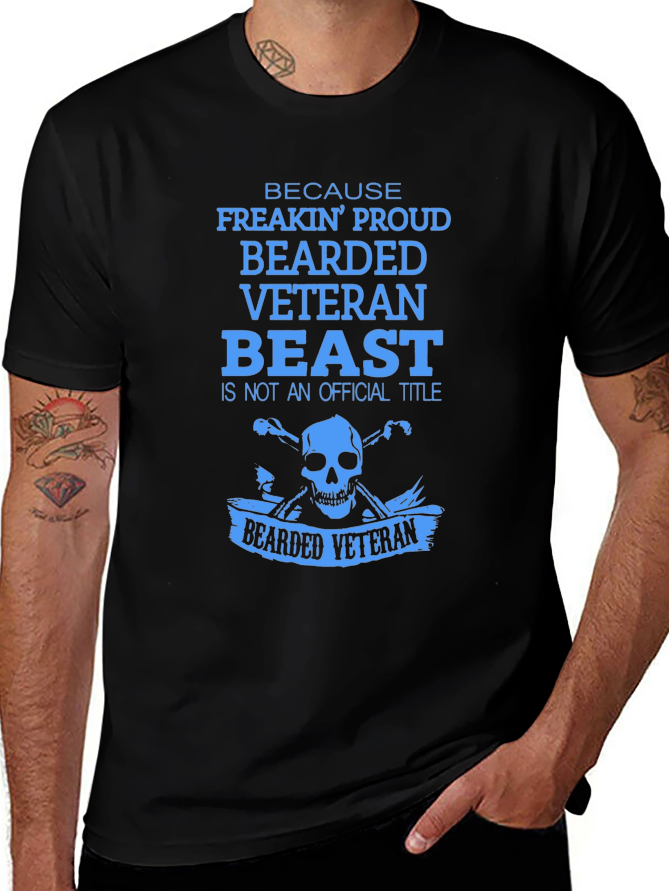 Bearded Veteran Beast T-Shirt