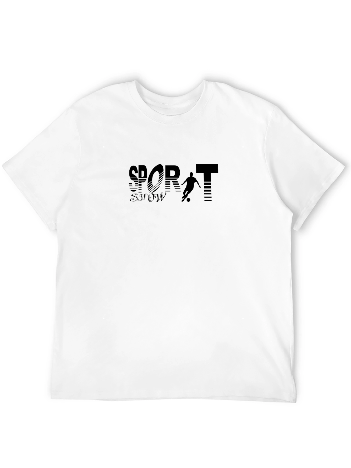 Black Sports T-Shirt: Show Your Style