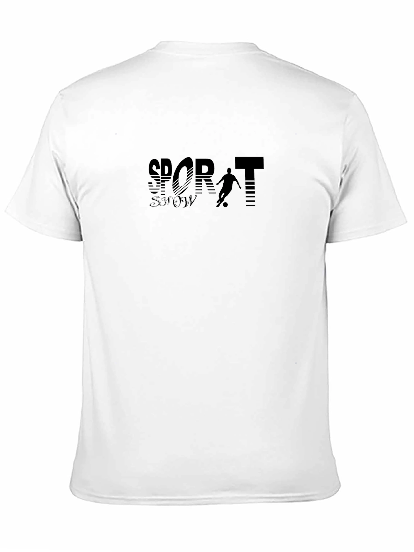 Black Sports T-Shirt: Show Your Style