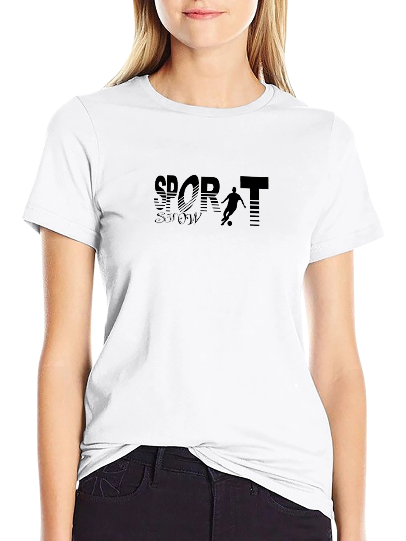 Black Sports T-Shirt: Show Your Style