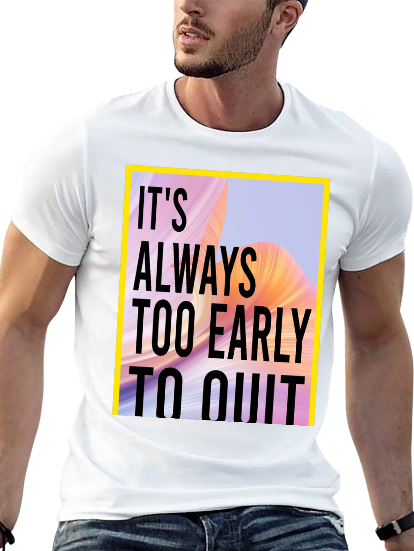 Inspirational Quote Graphic T-Shirt