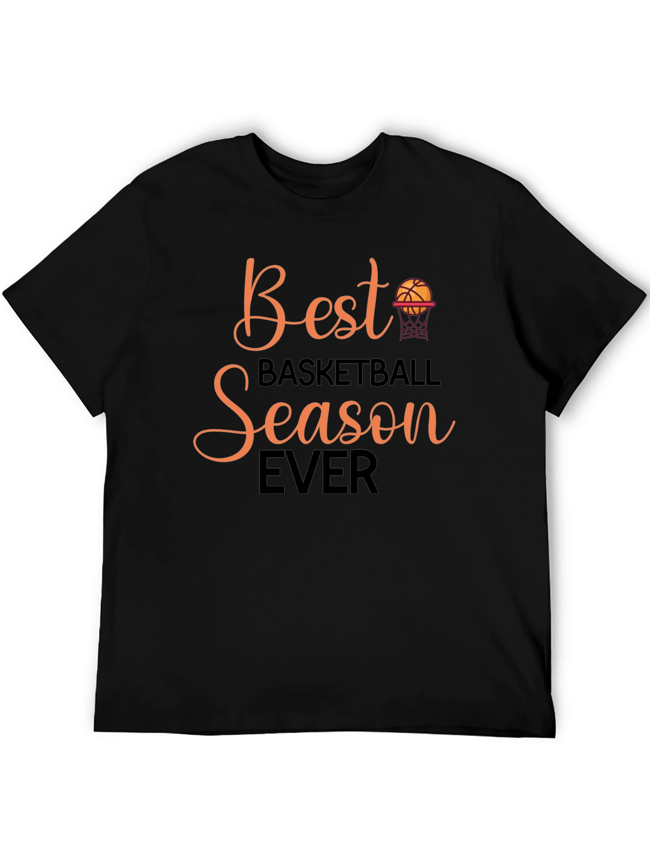 Best Basketball Season Ever Black Graphic Tee