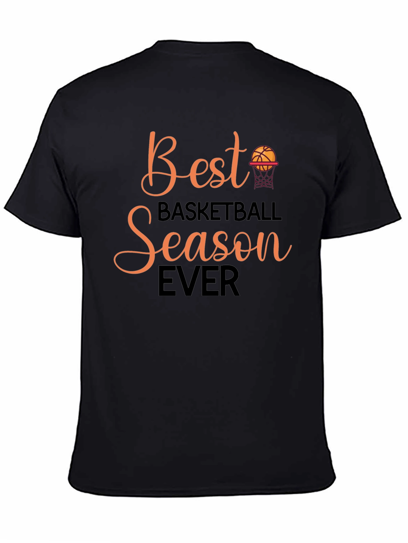Best Basketball Season Ever Black Graphic Tee