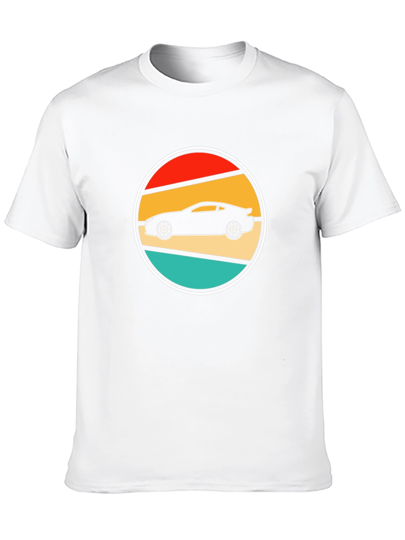 Retro Car Graphic Tee - Classic Style