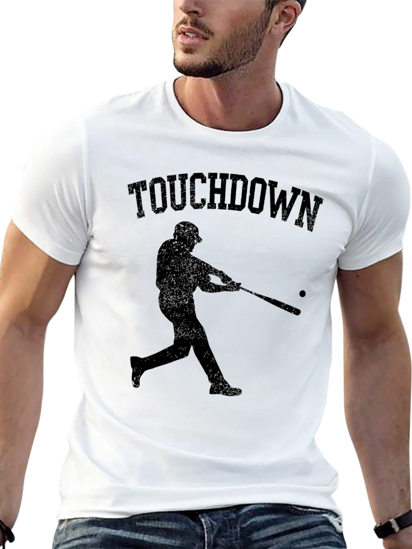 Touchdown Baseball Graphic Tee