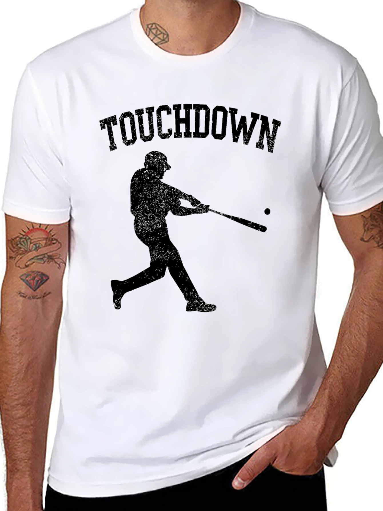 Touchdown Baseball Graphic Tee