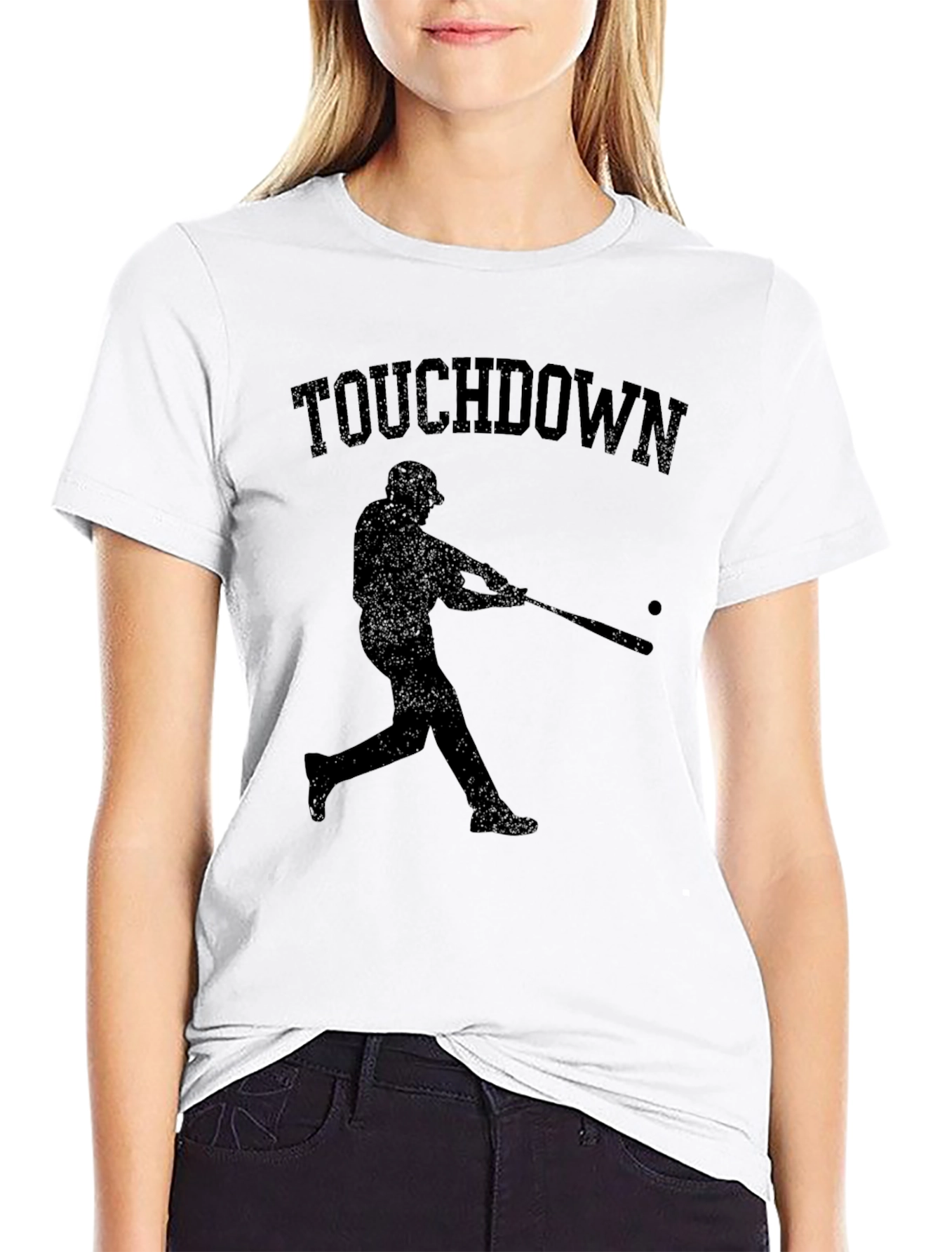 Touchdown Baseball Graphic Tee