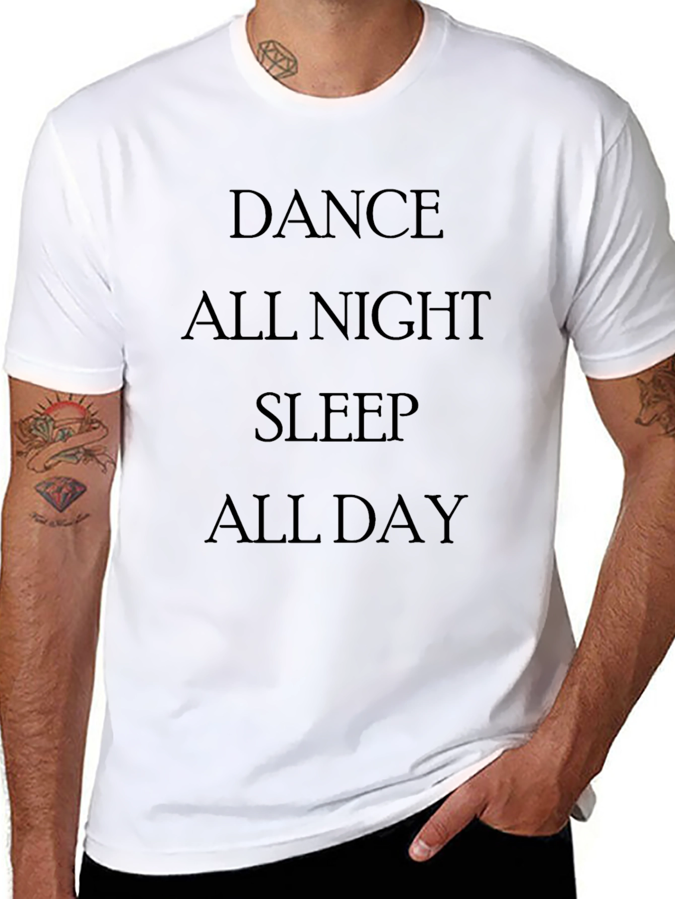 Dance All Night T-Shirt - Premium Cotton Tee