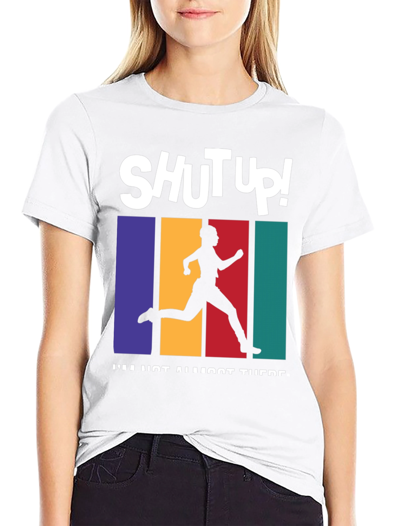 Shut Up! Running T-Shirt - Unisex Graphic Tee