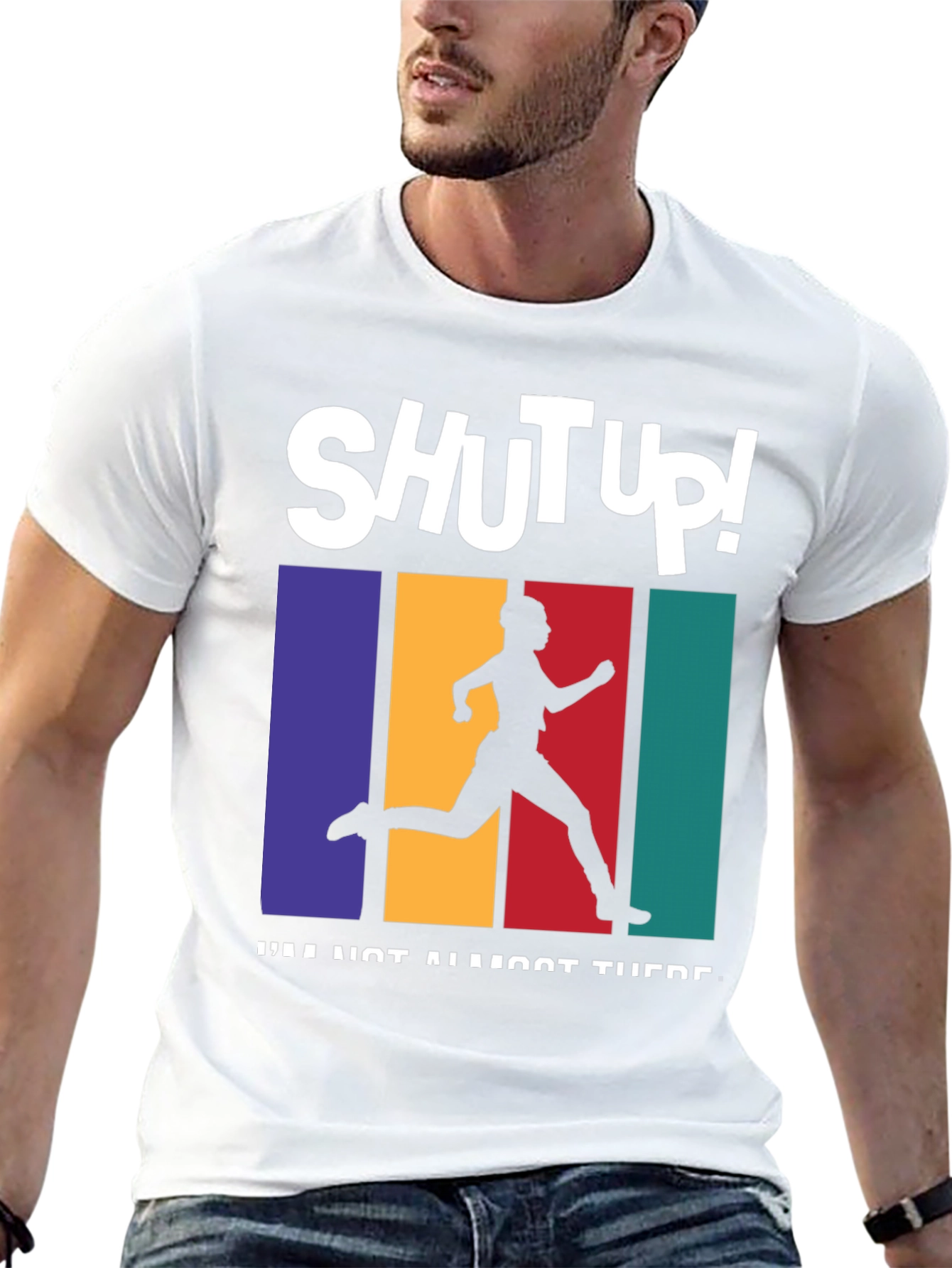 Shut Up! Running T-Shirt - Unisex Graphic Tee