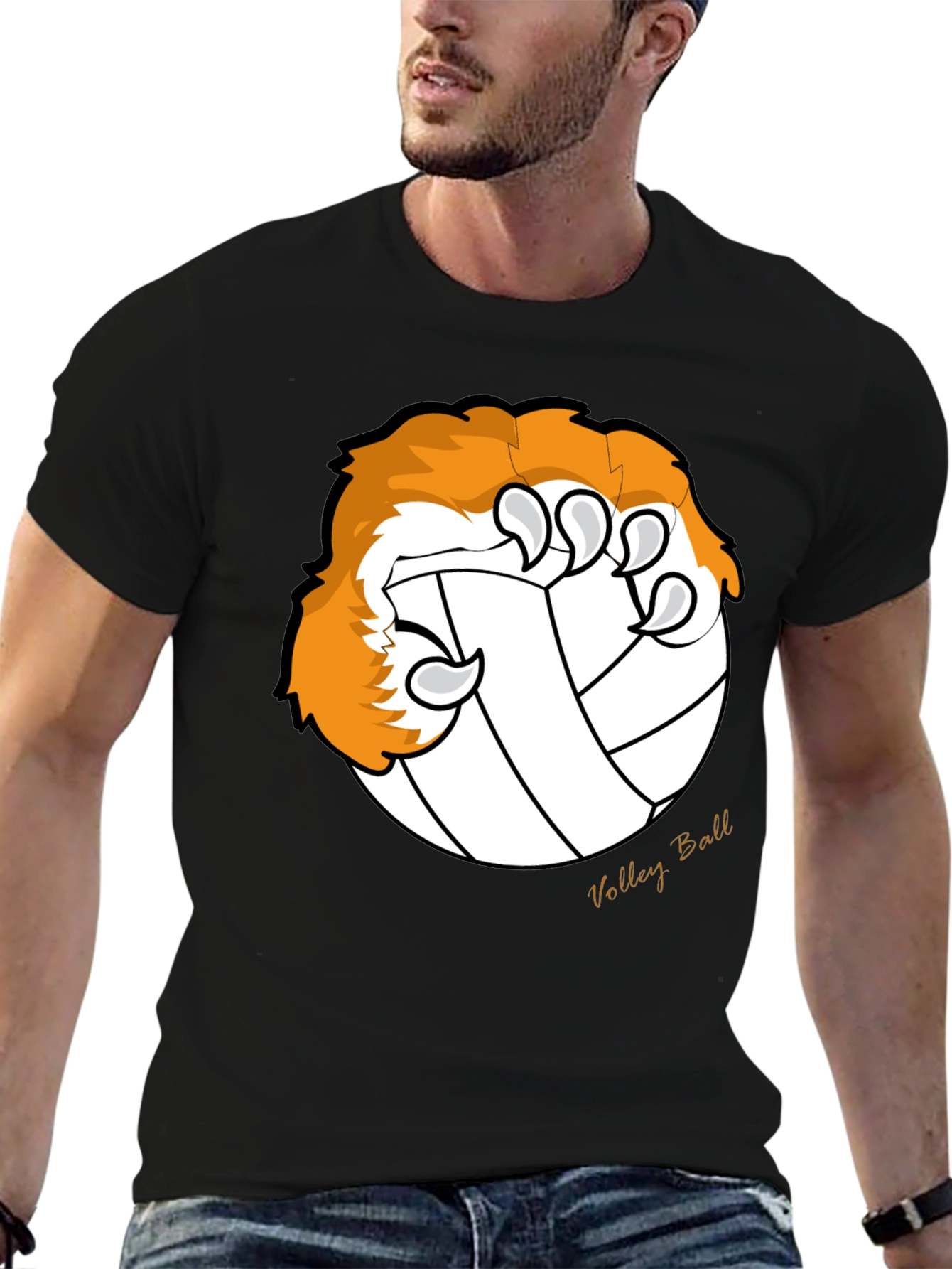 Volleyball Claw T-Shirt - Graphic Tee