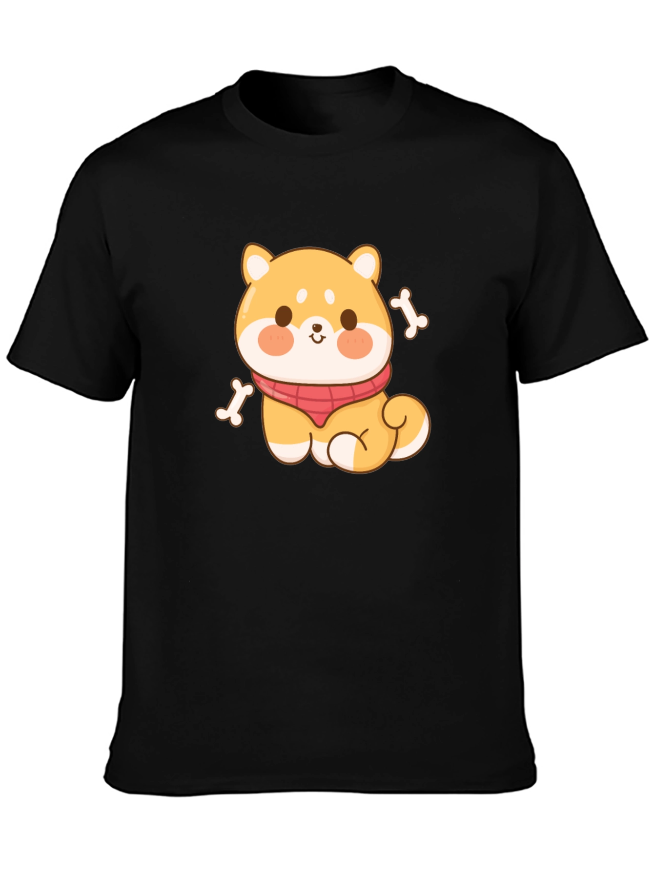 Cute Shiba Inu T-Shirt - Kawaii Dog Design