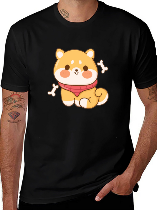 Cute Shiba Inu T-Shirt - Kawaii Dog Design