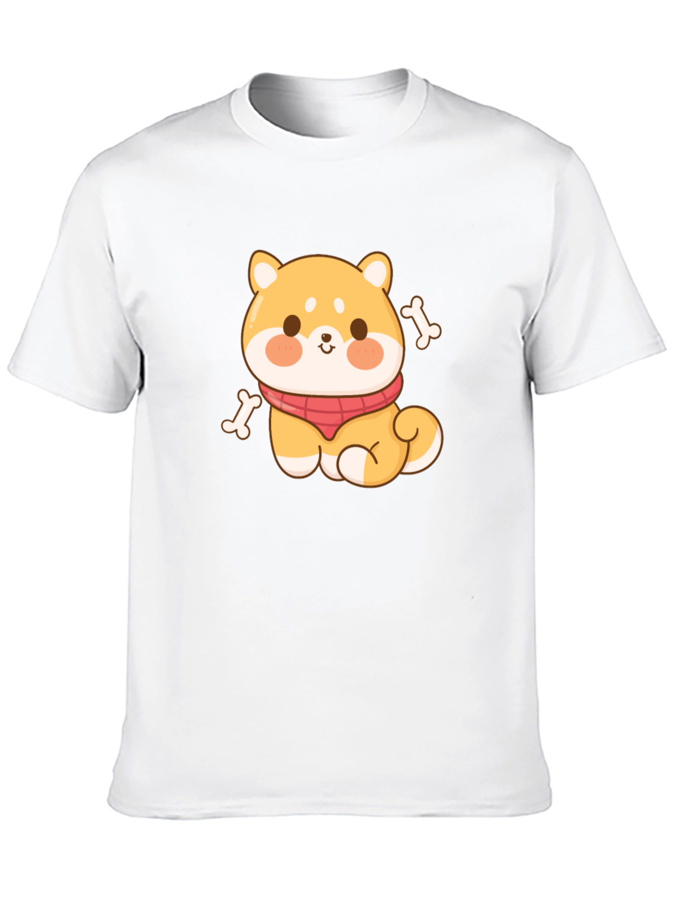 Cute Shiba Inu T-Shirt - Kawaii Dog Design