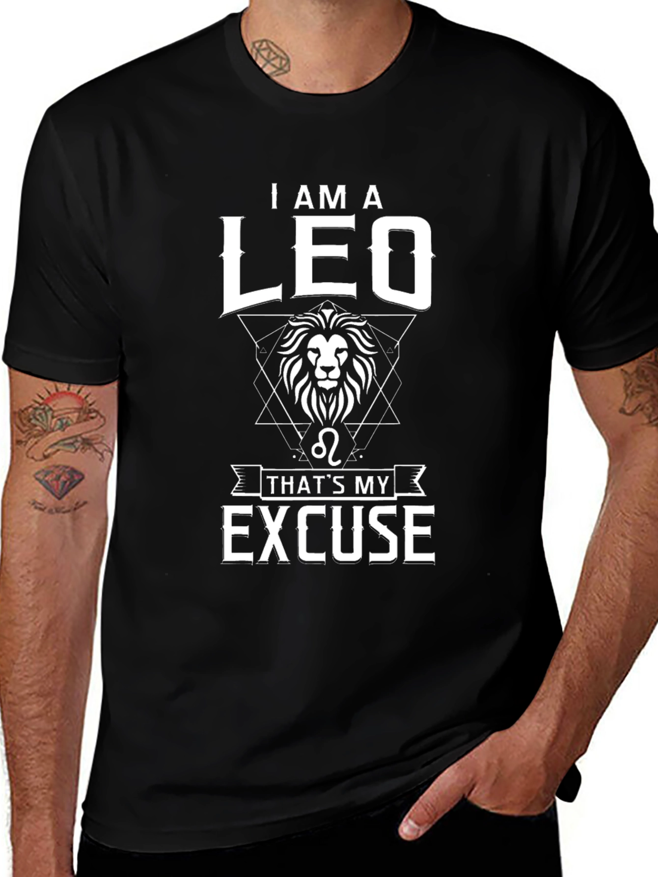 I Am A Leo T-Shirt - Zodiac Sign Gift