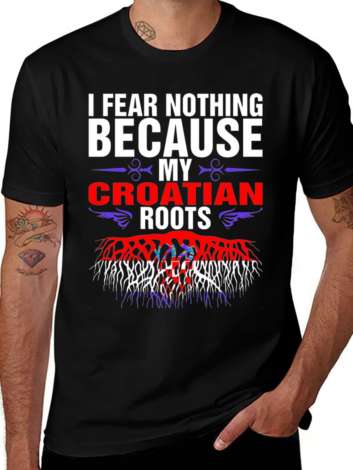 Croatian Roots Graphic Tee