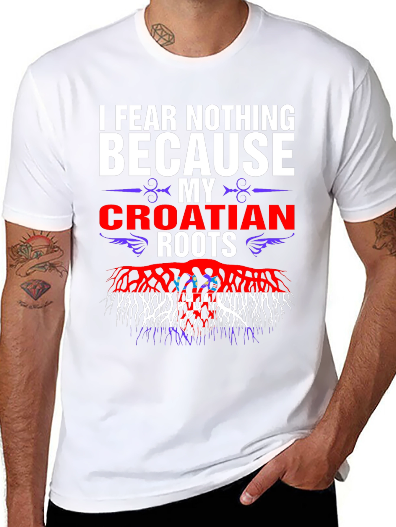Croatian Roots Graphic Tee