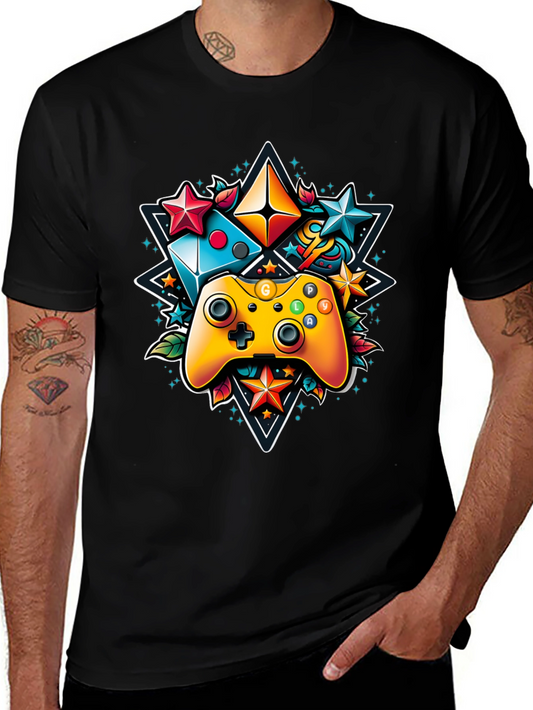 Gamer Style Black T-Shirt