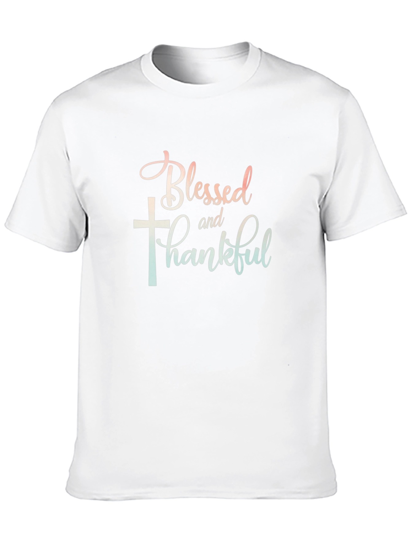 Blessed and Thankful Graphic T-Shirt
