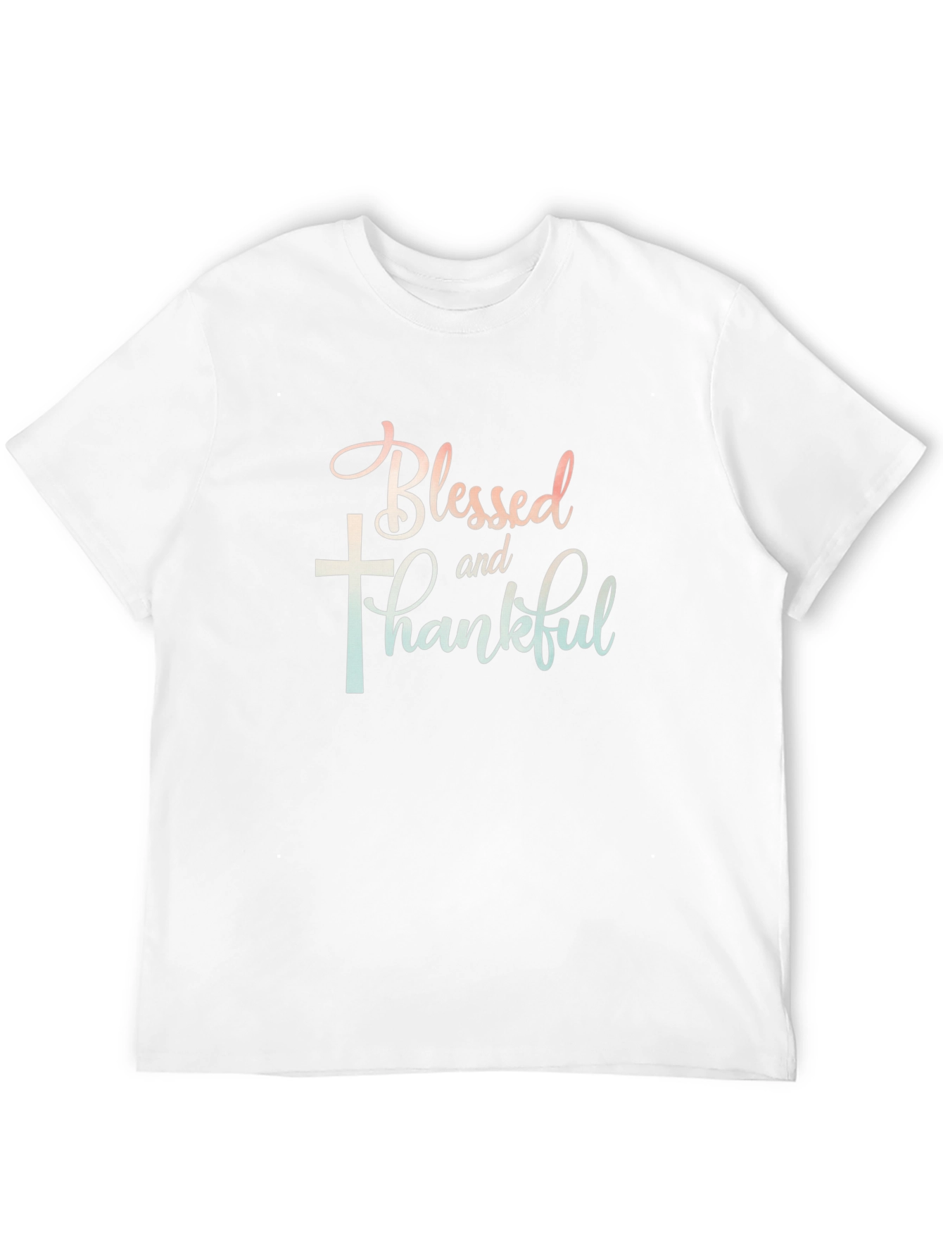 Blessed and Thankful Graphic T-Shirt