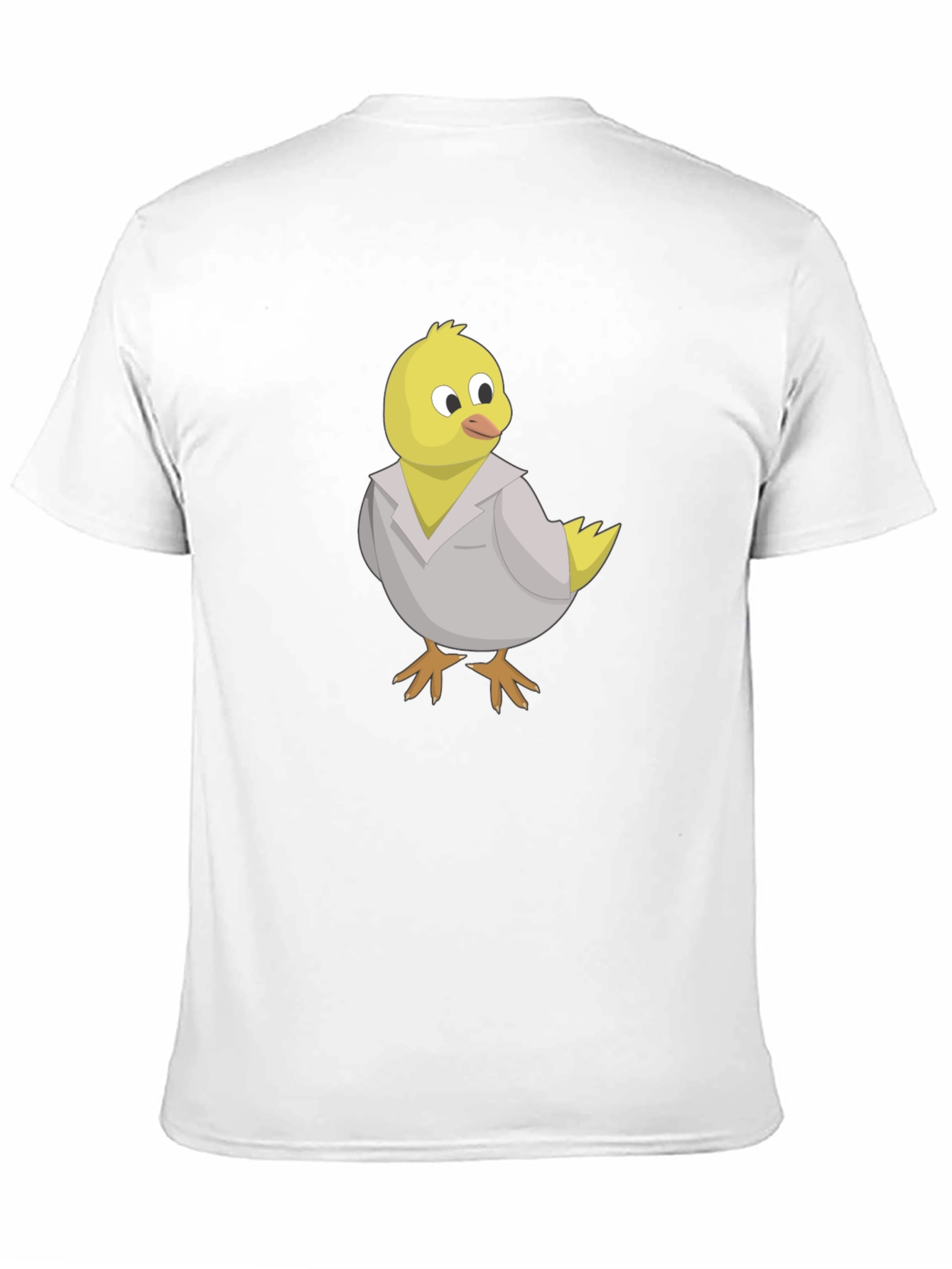 Funny Chicken in Lab Coat Graphic T-Shirt