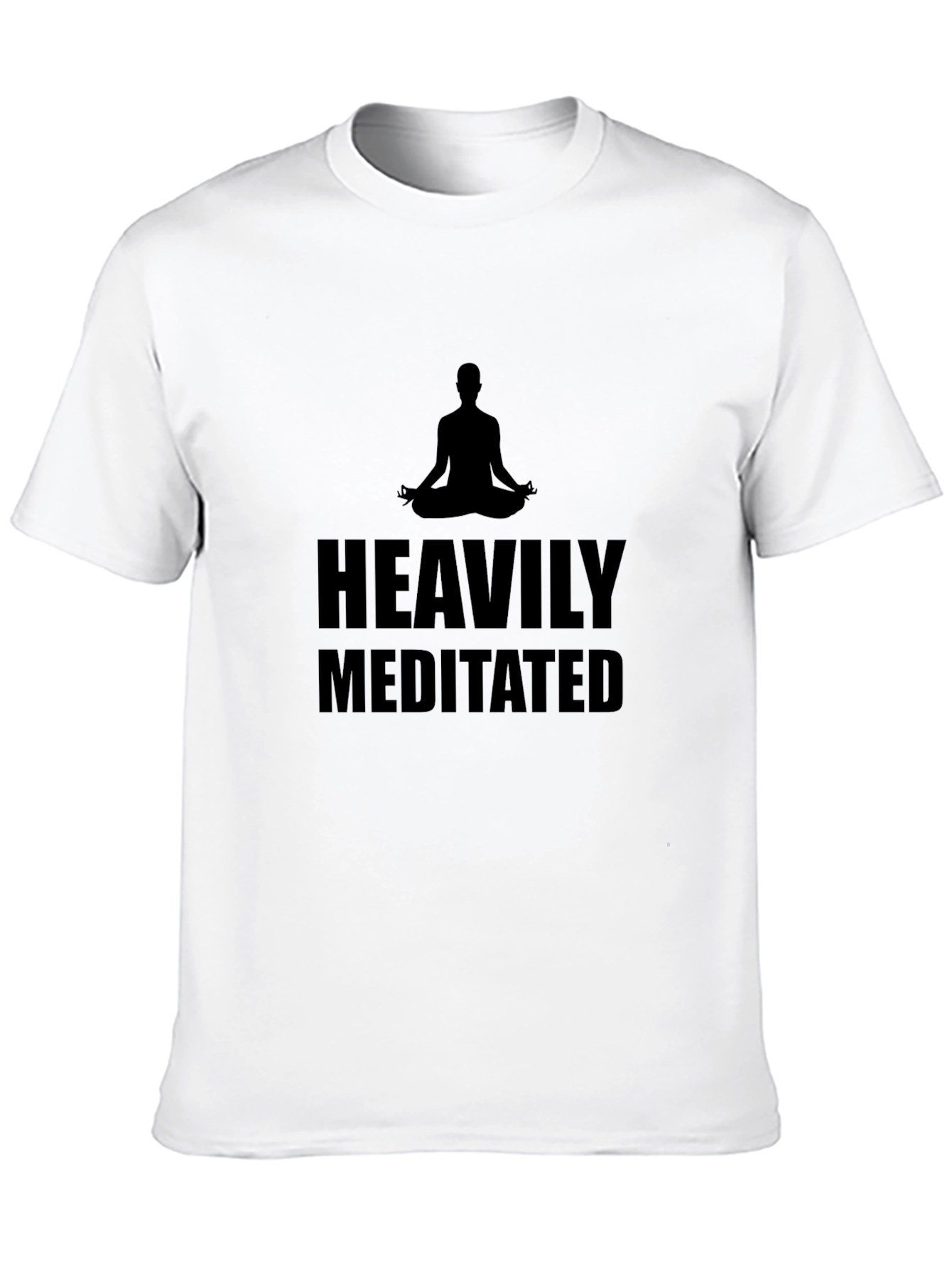 Heavily Meditated Graphic T-Shirt - Zen Style