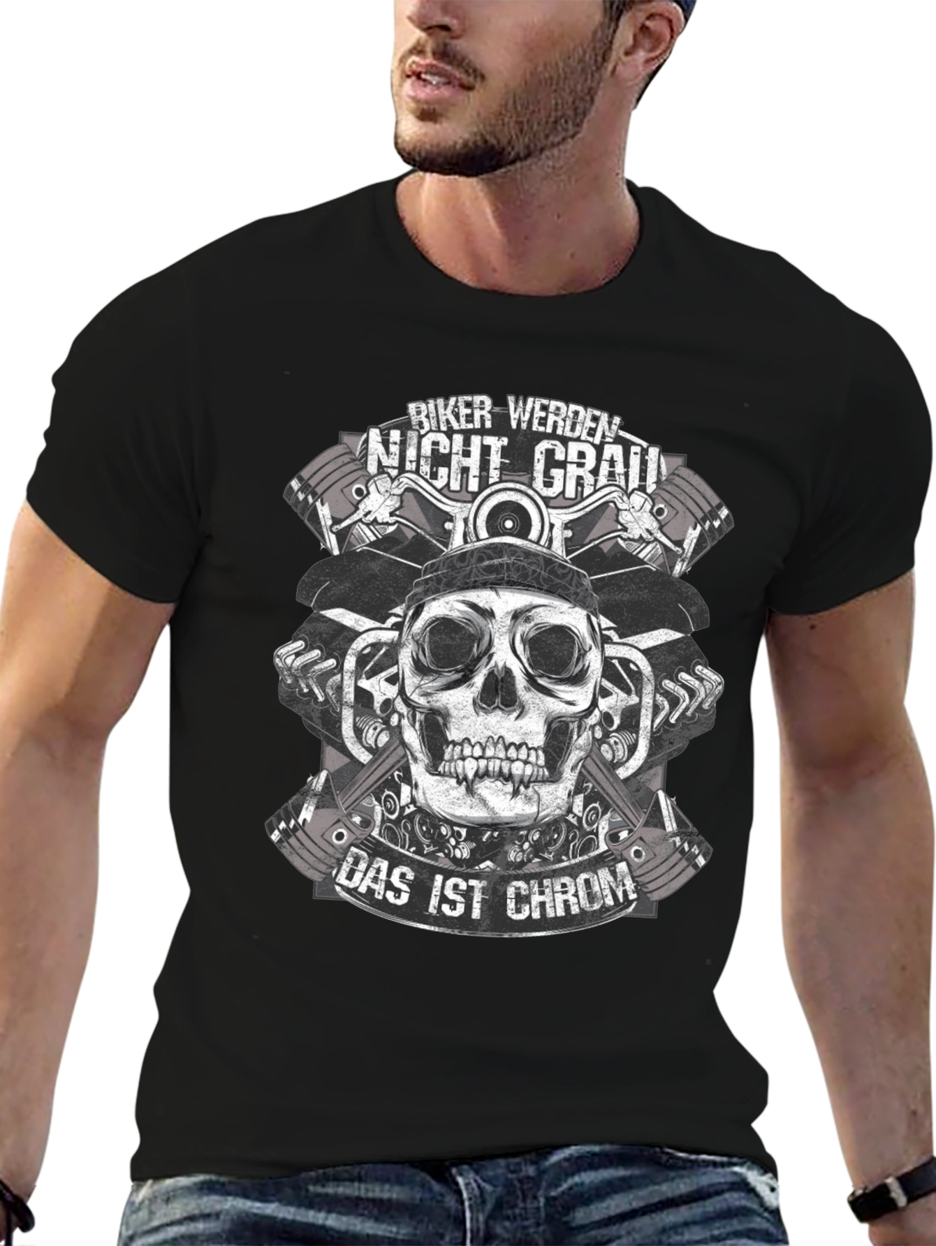 Biker Werden Nicht Grau T-Shirt