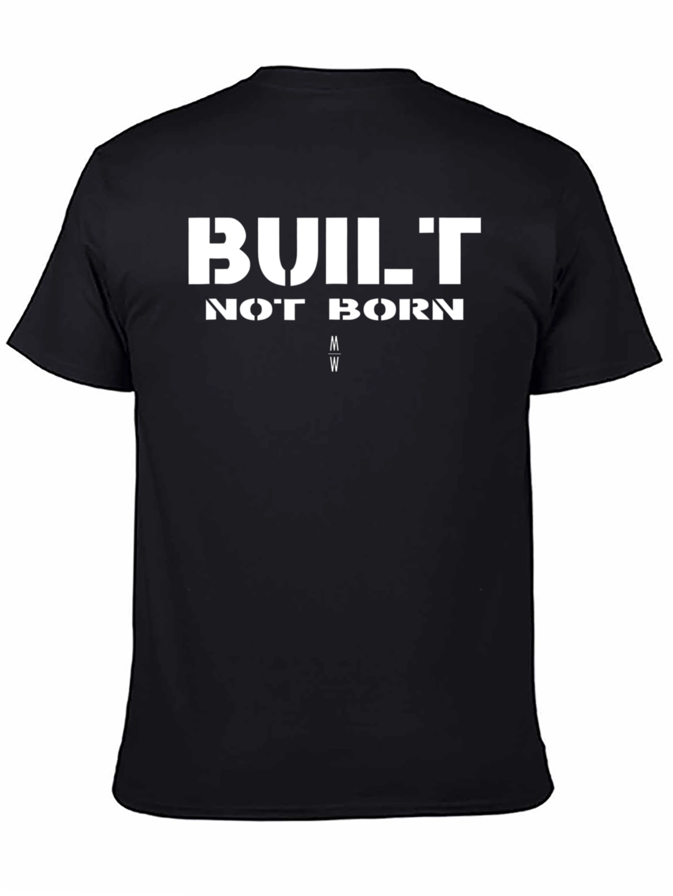 Built Not Born Graphic Tee - Black