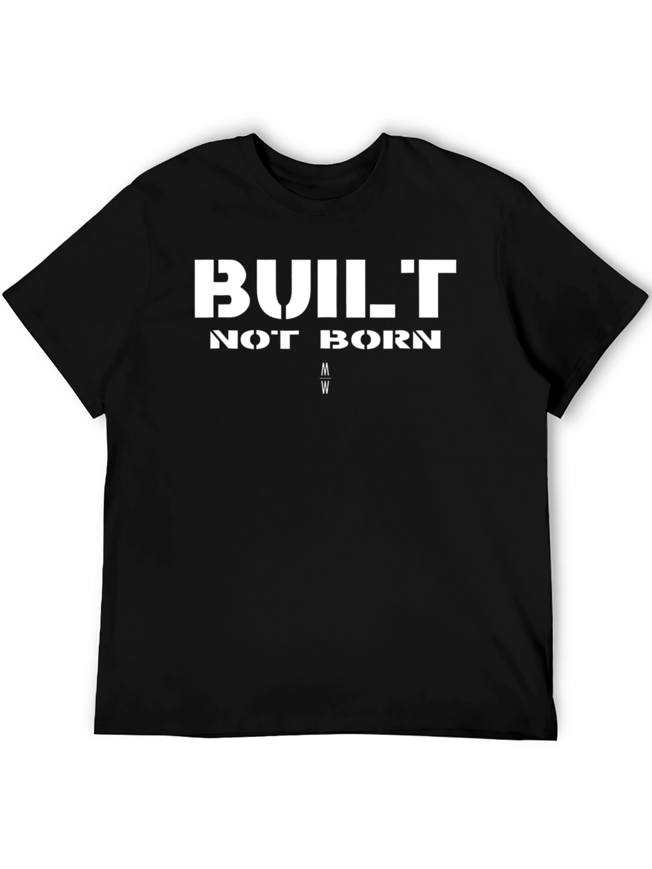 Built Not Born Graphic Tee - Black