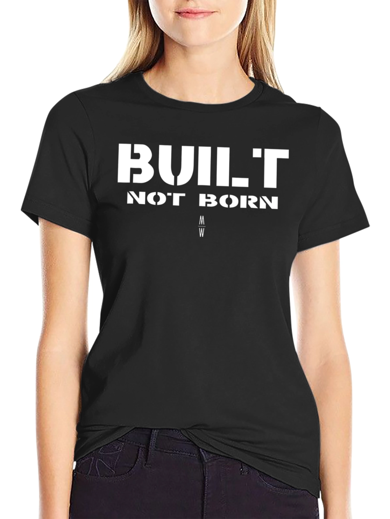 Built Not Born Graphic Tee - Black