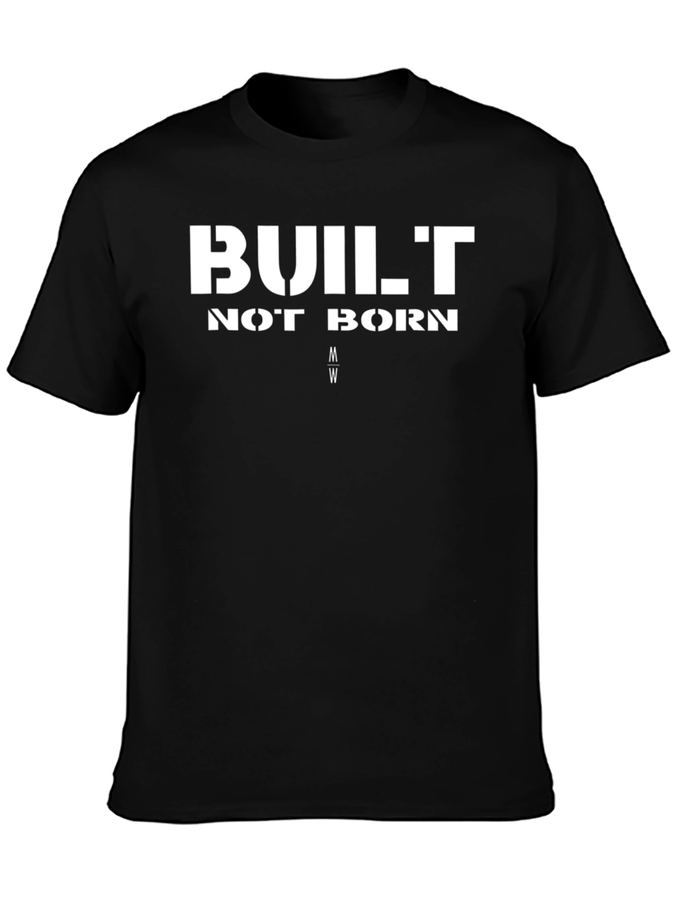 Built Not Born Graphic Tee - Black