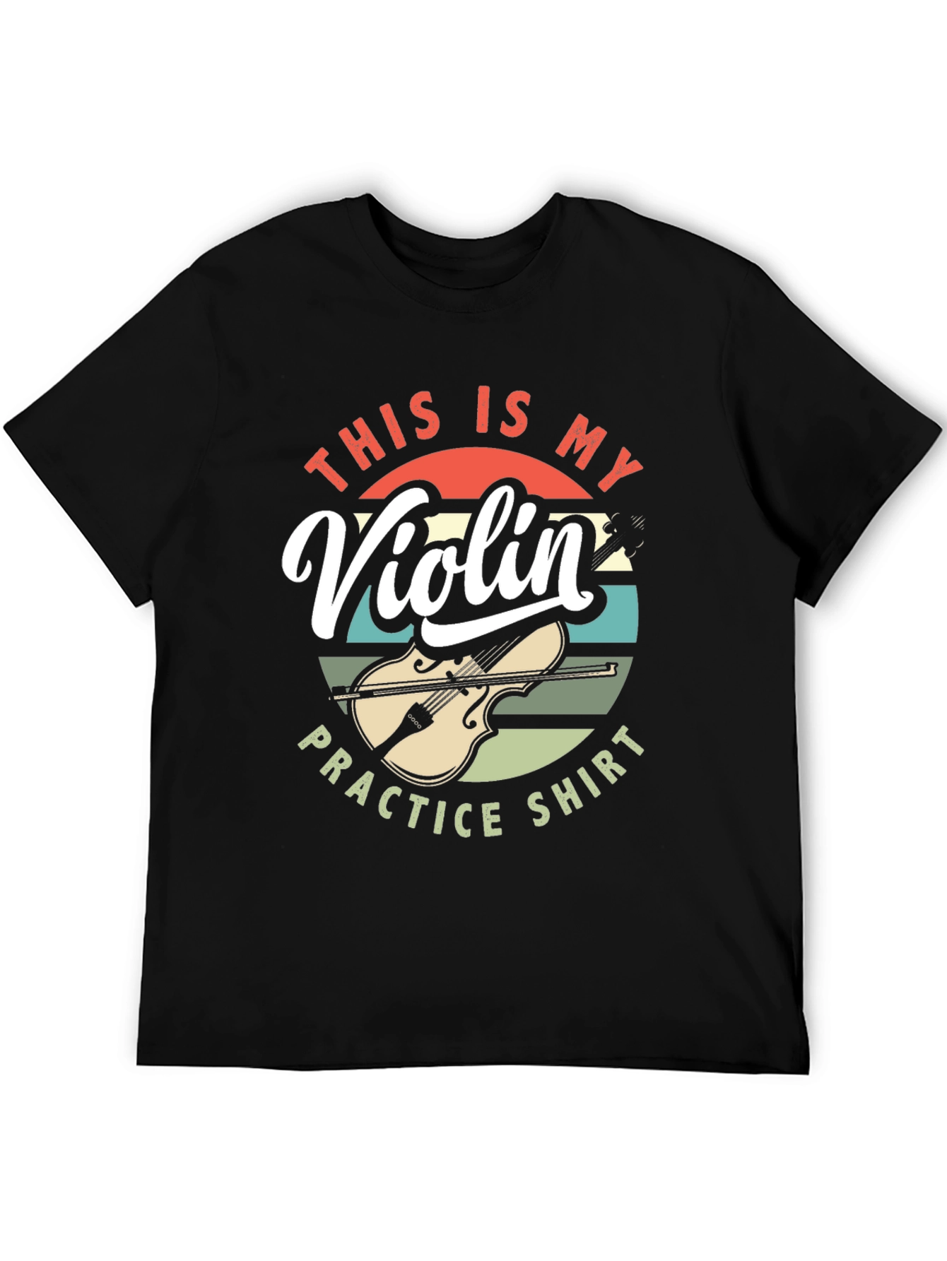 Violin Practice Shirt - Musician Tee