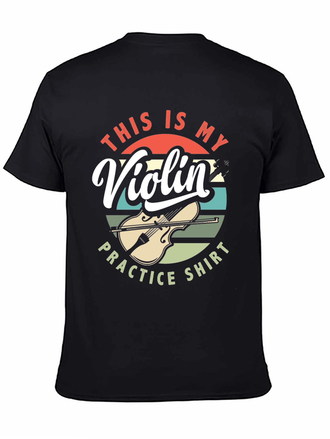 Violin Practice Shirt - Musician Tee